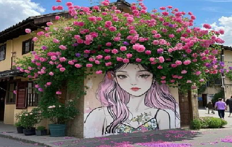 镇安怎么设计网红打卡墙绘