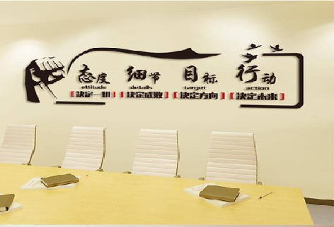 镇安企业文化墙主要展示什么？