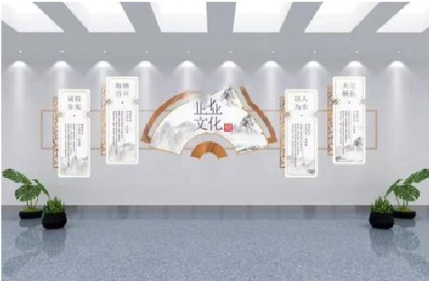 镇安企业文化墙设计的核心要素。