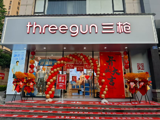 镇安三枪连锁店装修