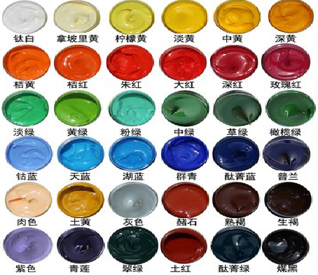 镇安墙绘颜色的选择有讲究。